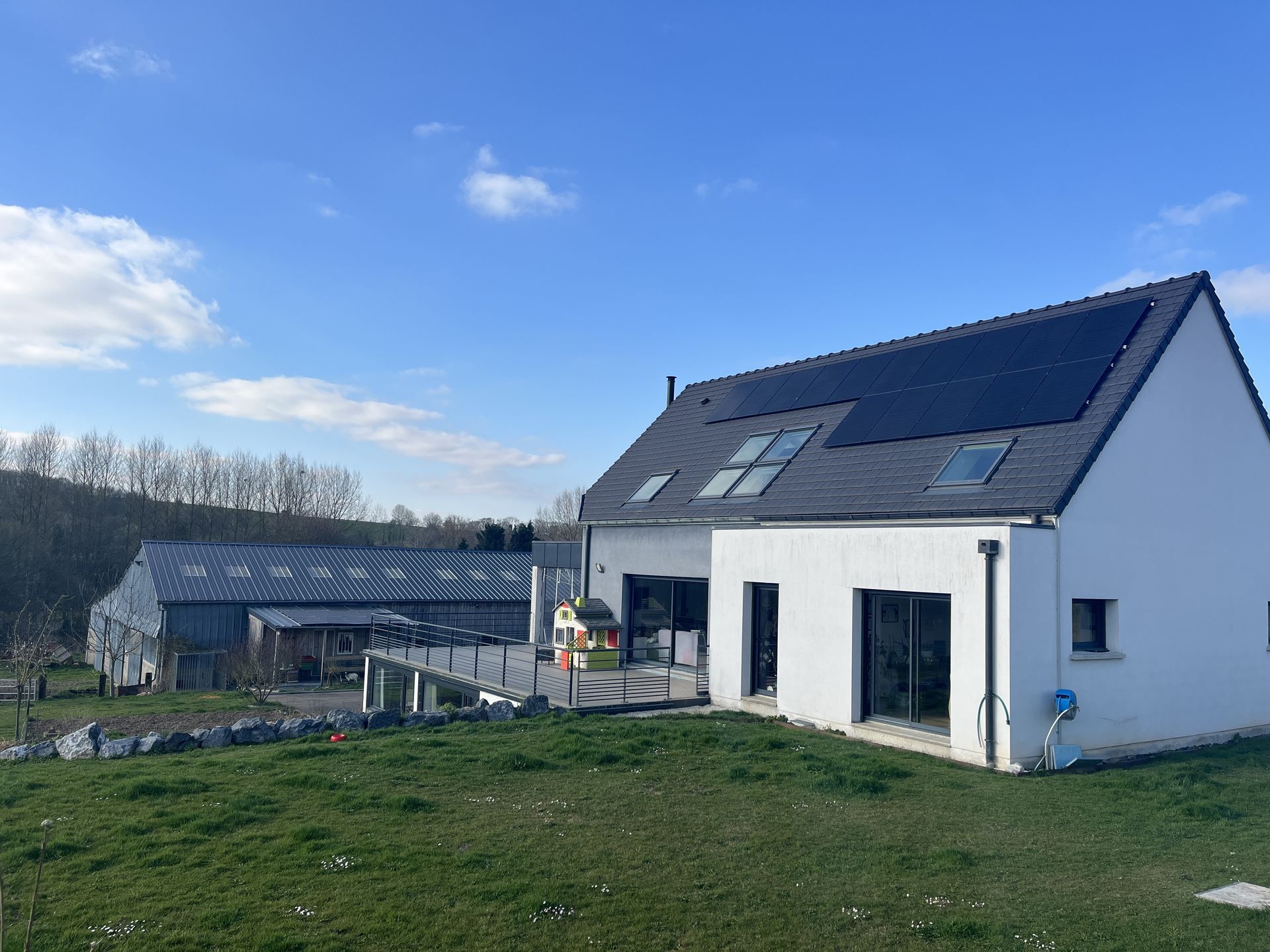 Installation en toiture de 7.5 kWc Installation en toiture de 7.5 kWc